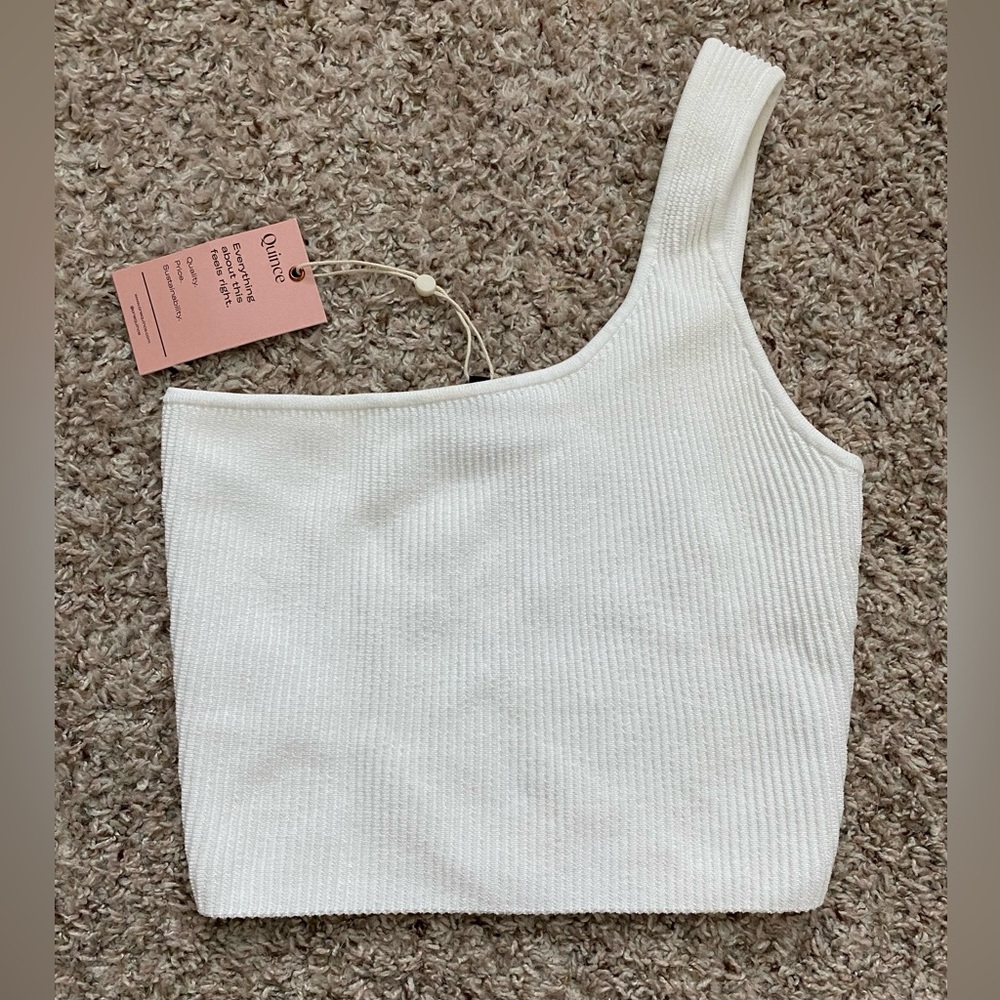 Quince One-Shoulder Top